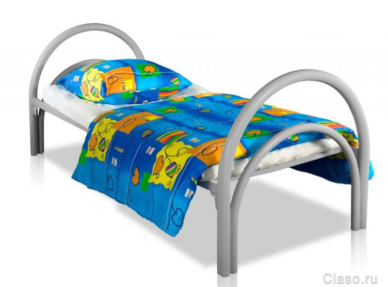 Металлические кровати эконом класса для общежитий