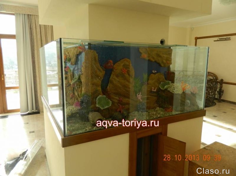 Изготовление аквариумов любой формы и размеров