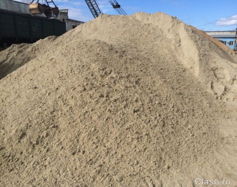 Купить песок с доставкой 5-30 тонн