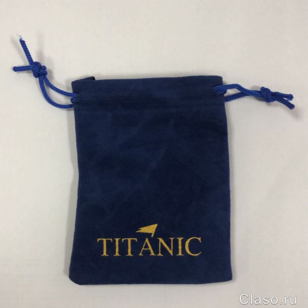 Кулон "Сердце Океана" с мешочком из "Титаника"