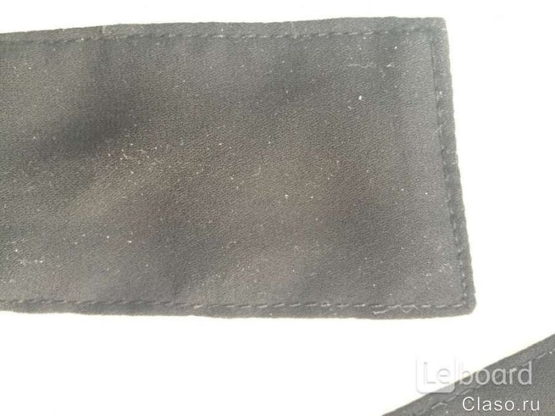 Пояс лента ткань черная аксессуар на волосы голову ремень 12 см ширина